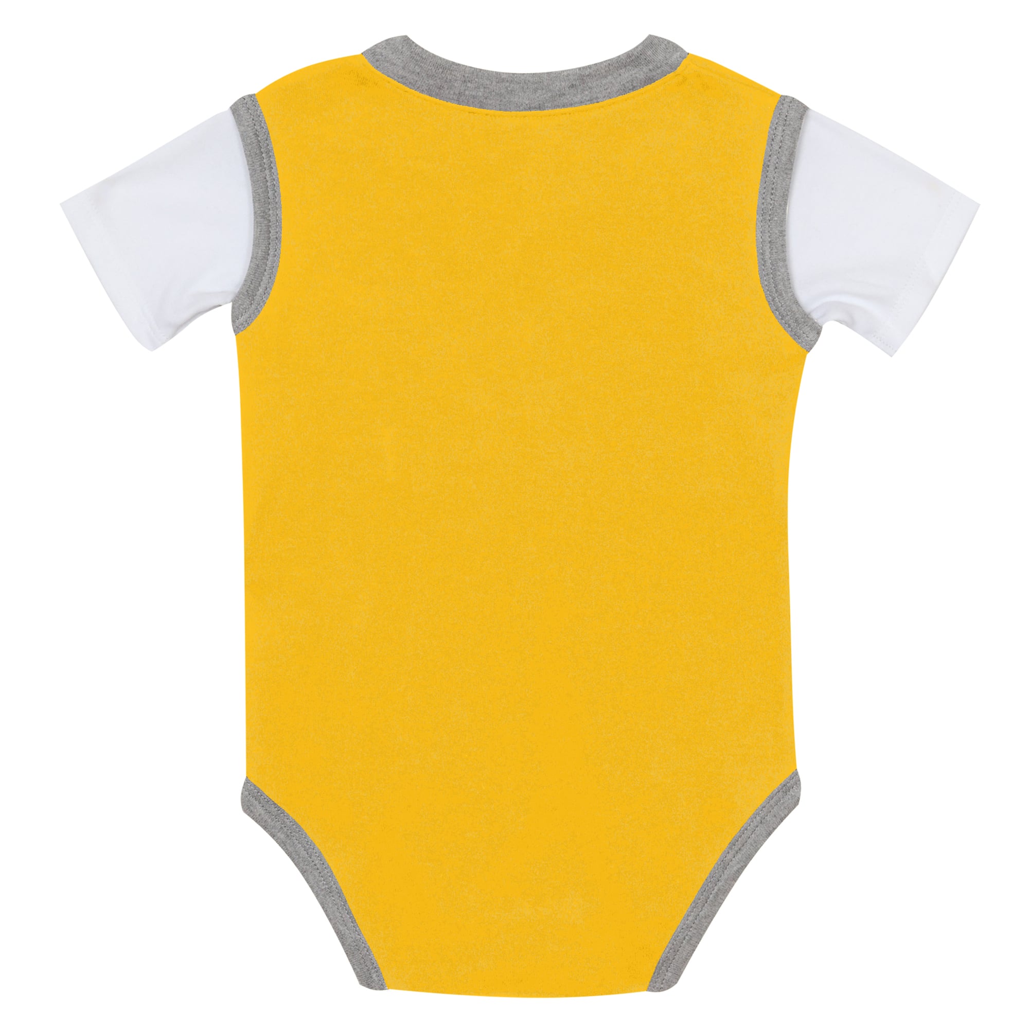 Ensemble body et pantalon deux pièces en jersey Outerstuff or/gris chiné Minnesota Vikings pour bébé